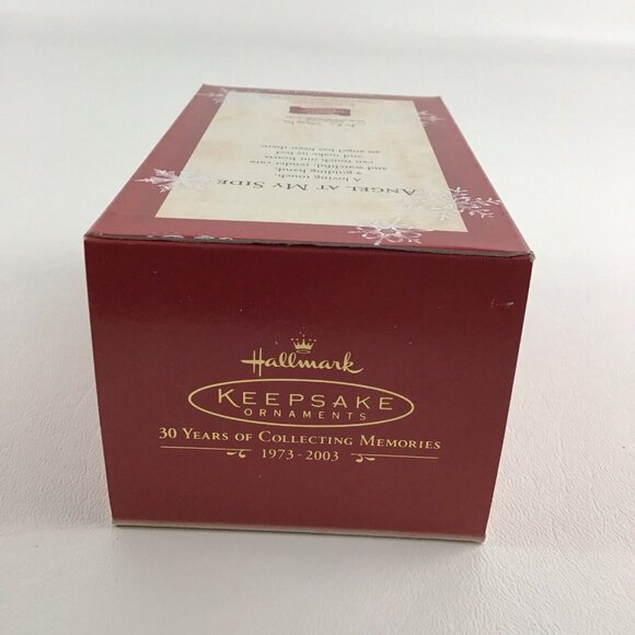 Hallmark Keepsake Christmas Tree Ornament Angel At My Side New Vintage 2003 - Picture 5 of 6